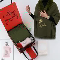 هدية شتوية بالاسماء - شال وعطر فاخر