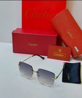 نظارات ماركة كارتير | تصميم مربع بعدسات ملونة