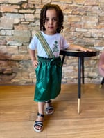 طقم تنوره وبلوزة اليوم الوطني بالاسم