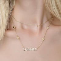 سلسال نسائي ناعم بالاسم _متجر مون