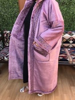 فروة شتوية نسائية - لون موف مثل الصور