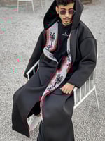 فروة فخمة رجالية مع هودي 2026