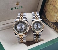 طقم ساعات رجالي ونسائي ماركة رولكس - متجر مون