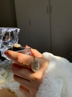 خاتم بالاسم من حجر الصدف الافريقي