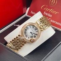 ساعة نسائية كارتير دائري الاصلي_متجر مون