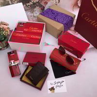 طقم هدايا كارتير | نظارة وبوك وعطر بتغليف فاخر