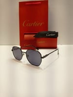 نظارة كارتير رجالي | نظارة شمسية بتصميم طيار فاخر