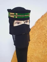 برقع يوم التأسيس الجديد - أناقة تراثية بألوان متعد...