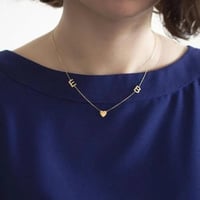 سلسال حرفين مع قلب ناعم