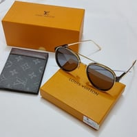 طقم لويس فيتون فاخر | نظارة وبوك بجودة عالية وملحق...