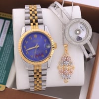 ساعة نسائية بأرقام عربية - ساعة بارقام عربية رولكس