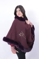 وشاح نسائي شتوي صوف