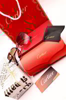 نظارات كارتير | تصميم مربع جديد بدون إطار