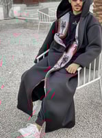 فروة فخمة رجالية مع هودي 2026