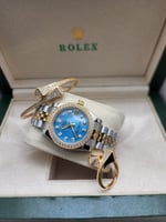 ساعة ارقام عربية - ساعات نسائي رولكس اخر اصدار - م...