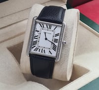 ساعات كارتير رجالي – ساعة كارتير جلد أسود