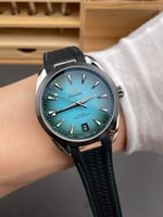 أوميغا سي ماستر أكوا تيرا تركوازي | ماستر كواليتي