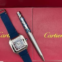 طقم سانتوس دي كارتييه سيليكتون | CA020