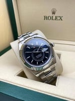 رولكس سكاي دويلر أسود هاي كواليتي