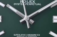 رولكس أويستر بربتشوال أخضر | ماستر كواليتي