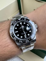 رولكس جي ام تي ماستر تو فل بلاك ماستر كواليتي