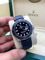 رولكس يخت ماستر ون فضي هاي كواليتي