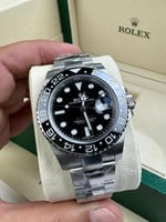 رولكس جي ام تي ماستر تو فل بلاك ماستر كواليتي