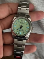 رولكس أويستر بربتشوال بيستاشيو قرين | ماستر كواليت...