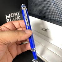 قلم مونت بلانك ستار ووكر بلو بلانيت طبق الاصل