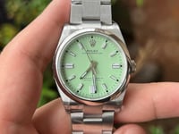 رولكس أويستر بربتشوال بيستاشيو قرين | ماستر كواليت...