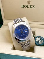 رولكس ديت جست أزرق هاي كواليتي