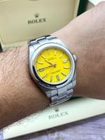 رولكس بربتشوال سماوي هاي كواليتي