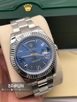 رولكس داي ديت أزرق هاي كواليتي