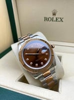 رولكس ديت جست بني على روز قولد هاي كواليتي