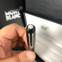 قلم مونت بلانك أسود مطفي فاونتين