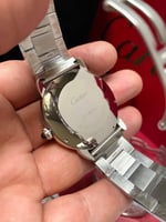 كارتير روند سولو 42مم أبيض ماستر كواليتي