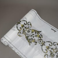 سفرة طعام مزخرف 100*110