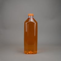 عبوة مستطيل شفاف 2 لتر