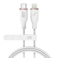 جودا - كيبل SLIP تايب سى الى لايتننج يدعم 60W بطول...