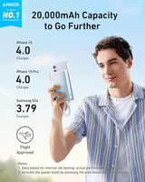 انكر زولو بطارية متنقلة بسعة 10000 ملي امبير بقوة...