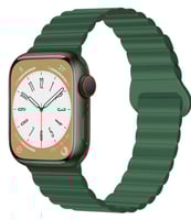 جرافيتي سوار ساعة ابل سلكون مغناطيس- مقاس 42 - 44...