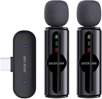 جرين ليون - GM-76X ميكروفون مزدوج 3 في 1، مع خاصية...