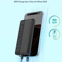 راف باور - بطارية بقوة 20 واط بسعة 10000 ملي امبير...