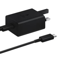 سامسونج - شاحن جدارى سريع 45 واط PD بمنفذ تايب سى