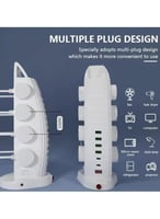 توصيلة برج العرب 14 في 1 8 منافذ تيار 4 منافذ USB1...