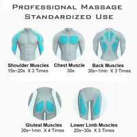 جهاز تدليك - مساج طرق كهربائي للعضلات FASCIAL GUN