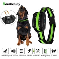 طوق منع النباح للكلاب تدريب إلكتروني مقاوم للماء م...