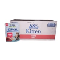 اظرف لايف كات طعام رطب للقطط الصغيرة بالتونة 70x30...