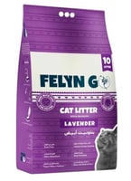 رمل فيلاين قو للقطط برائحة الافندر 10 لتر