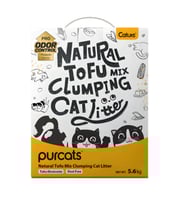 رمل قطط كاتشور مزيج التوفو والبونتونيت 2.4 كغ